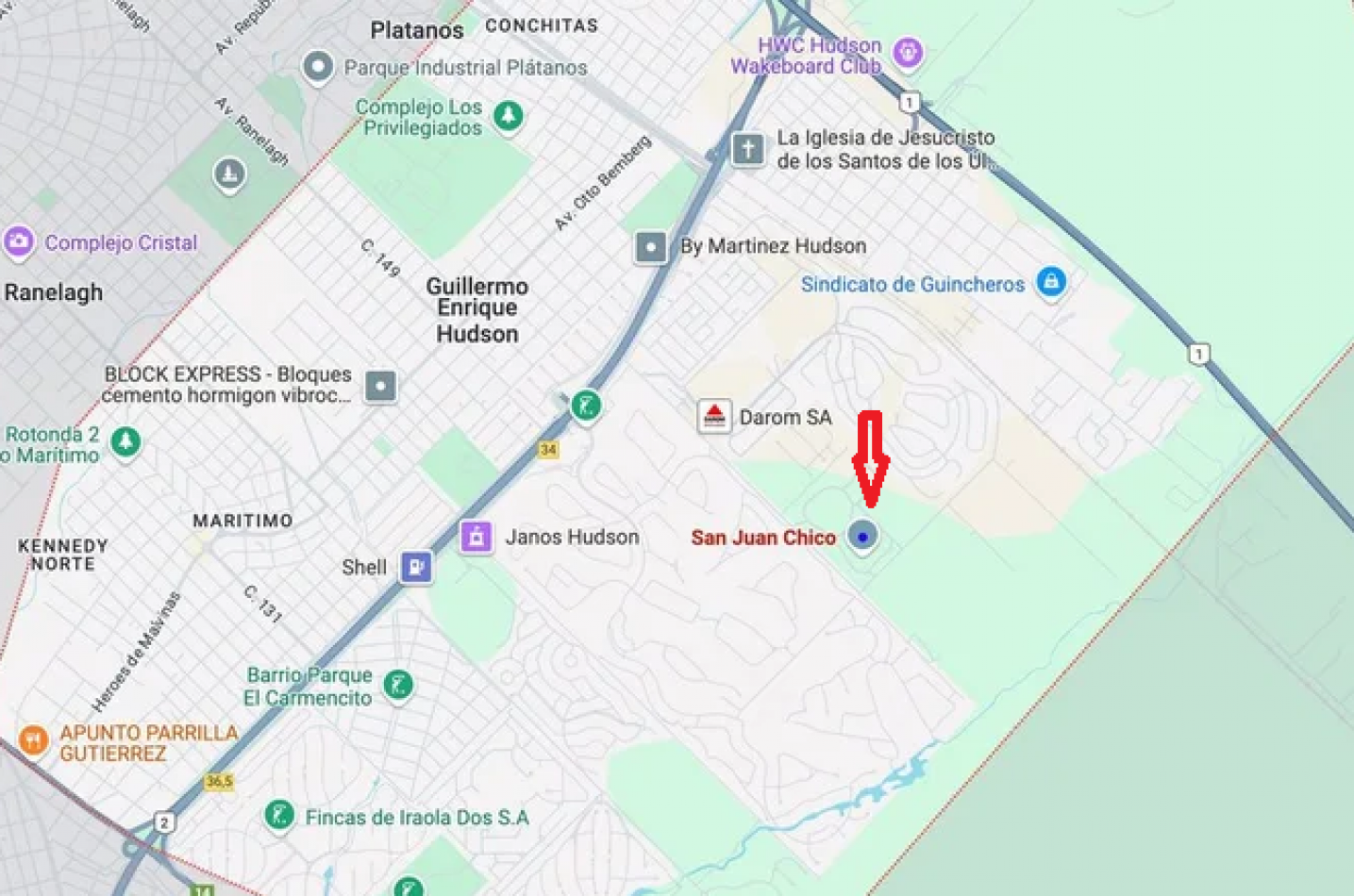 Lote en Barrio San Juan Chico