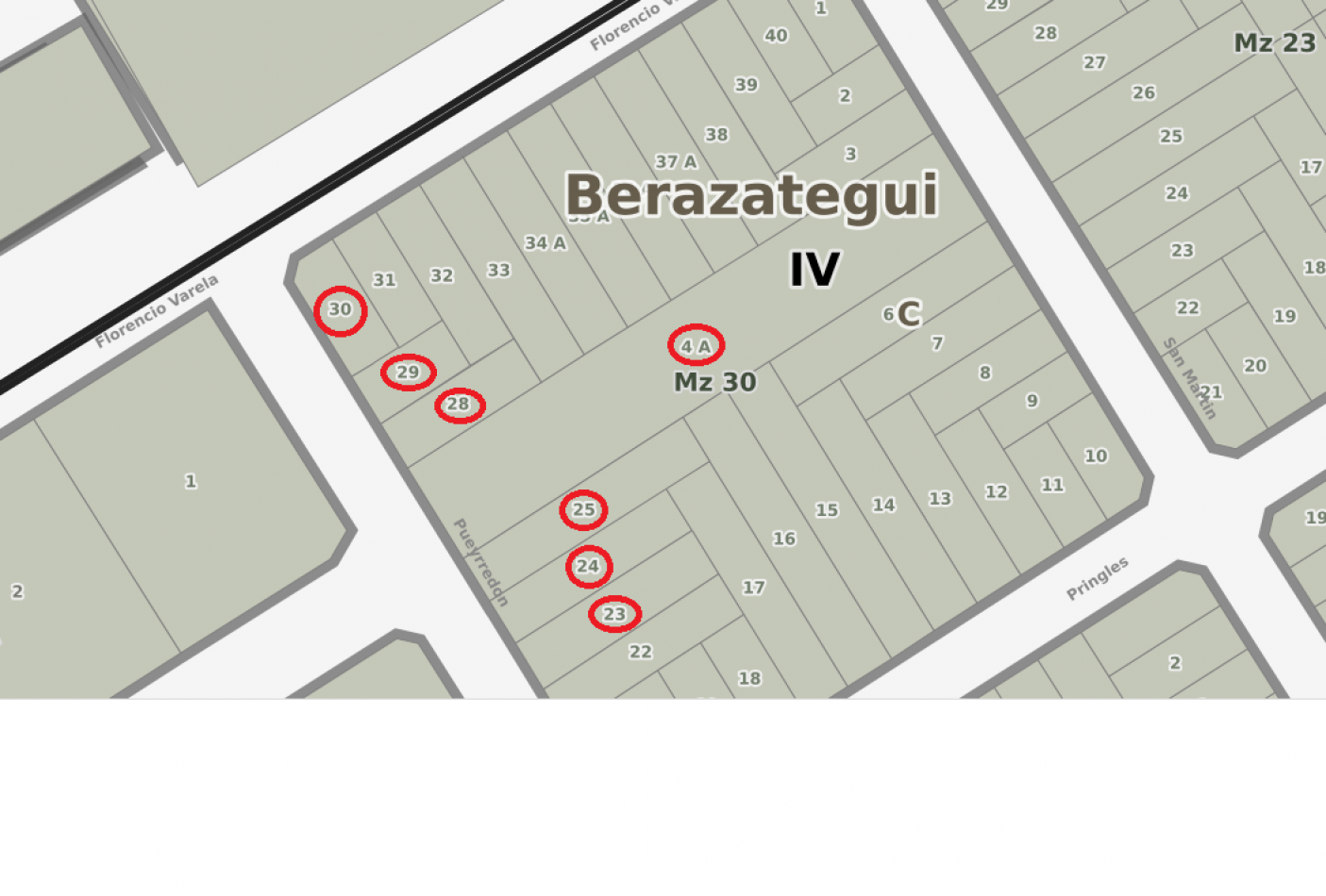 Lotes desde 200m² en Berazategui