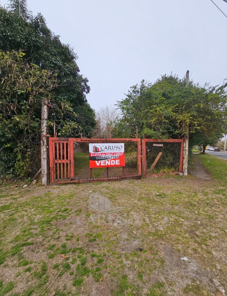 Lotes desde 200m² en Berazategui